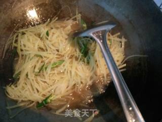 青椒土豆丝的做法步骤：8