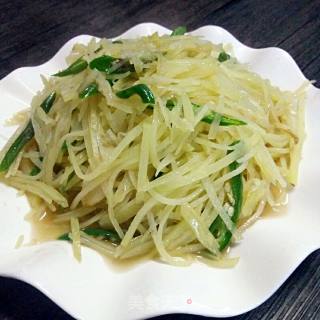 青椒土豆丝的做法步骤：9