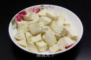 养胃早餐白薯粥的做法步骤：3
