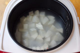 养胃早餐白薯粥的做法步骤：4