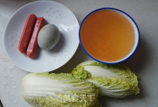 上汤娃娃菜的做法步骤：1