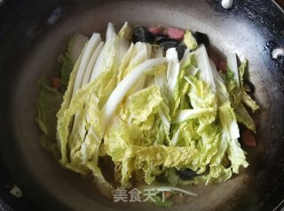 上汤娃娃菜的做法步骤：7