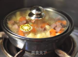 快手版：柚子味土豆烧牛肉的做法步骤：10