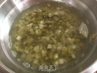 酸辣肉末(面包机版)的做法步骤：4