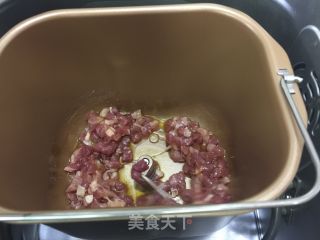 酸辣肉末(面包机版)的做法步骤：8