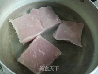 自制猪肉松的做法步骤：3
