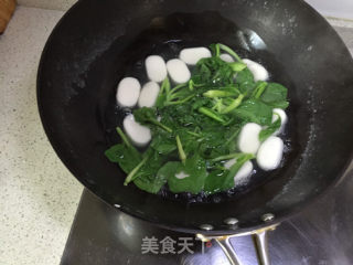 水磨年糕青菜的做法步骤：6