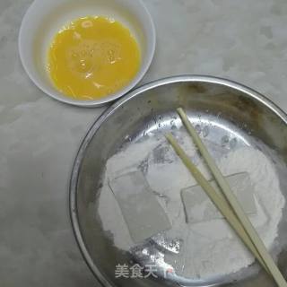家常锅塌豆腐的做法步骤：4