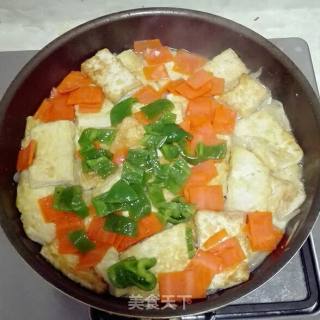 家常锅塌豆腐的做法步骤：8