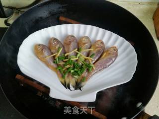 清蒸梅童鱼的做法步骤：3