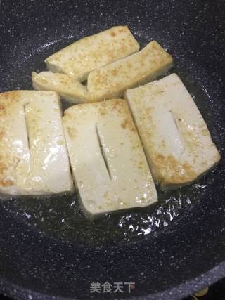 铁板豆腐的做法步骤：4