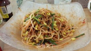 韩式拌黄豆芽的做法步骤：6