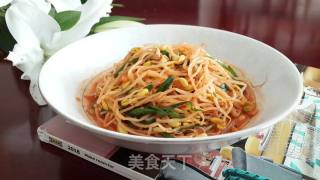韩式拌黄豆芽的做法步骤：7