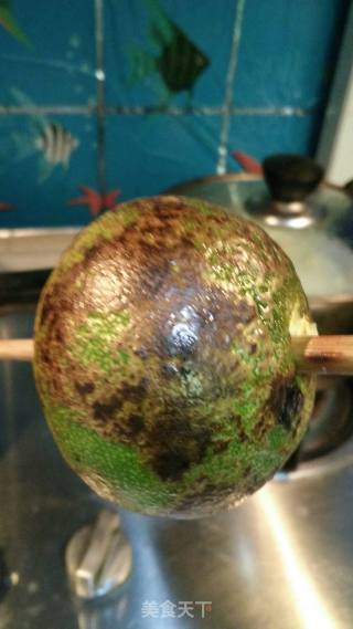 大蒜水与炒橘子的做法步骤：7