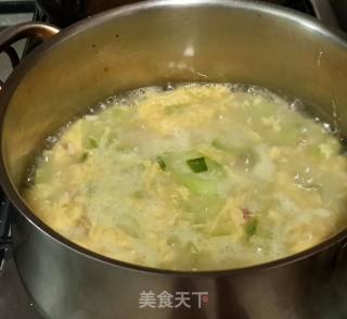 火腿菌菇丝瓜汤的做法步骤：7