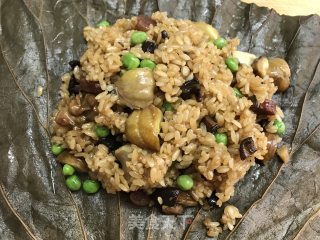 荷叶糯米鸡的做法步骤：18