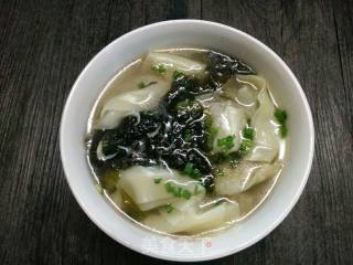 紫菜虾皮馄饨的做法步骤：5
