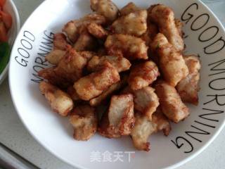 熘肉段的做法步骤：9