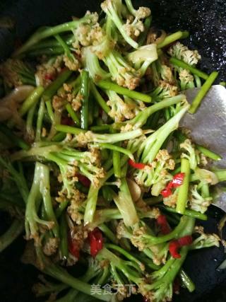 干煸菜花的做法步骤：7