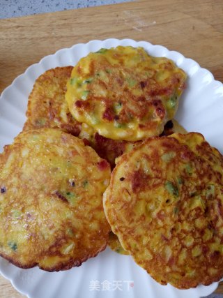 蛋香白薯饼的做法步骤：13