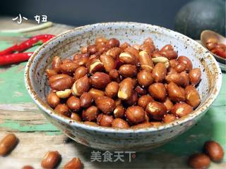 炸花生米一空气炸锅版的做法步骤：1