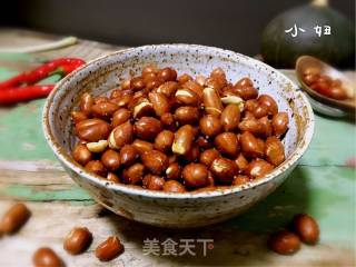 炸花生米一空气炸锅版的做法步骤：8