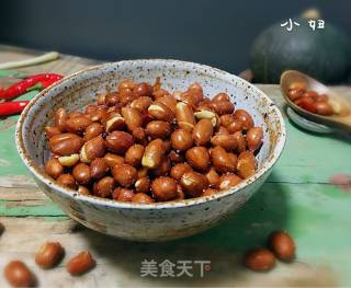 炸花生米一空气炸锅版的做法步骤：9