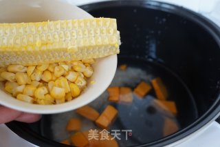 南瓜玉米粥的做法步骤：4
