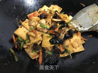 干锅千叶豆腐的做法步骤：14