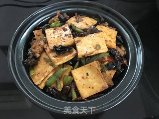 干锅千叶豆腐的做法步骤：15