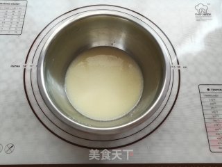 酸奶棉花糖戚风（焦糖味）的做法步骤：4