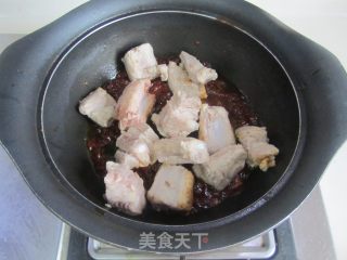 川味土豆烧排骨的做法步骤：5