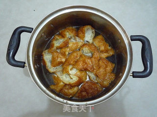 虾仁独面筋的做法步骤：4