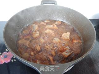 年糕排骨煲的做法步骤：9