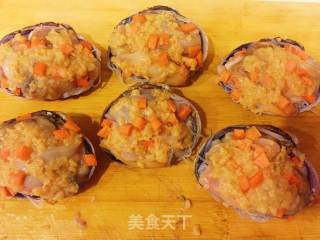 粉丝蒜香海鲜天鹅蛋的做法步骤：8