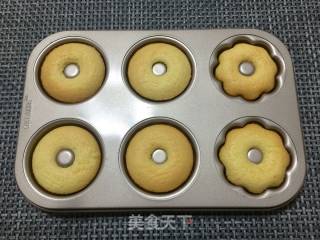 原味蛋糕圈的做法步骤：12
