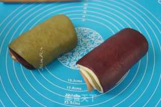 彩色土司的做法步骤：6