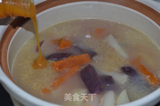 小米煮四宝的做法步骤：9