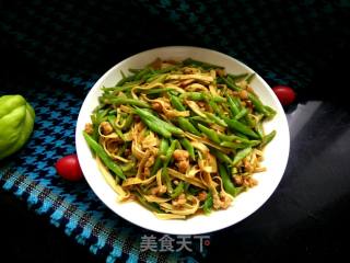肉末豆角豆腐丝的做法步骤：14
