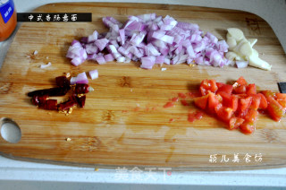 中式香肠意面的做法步骤：5