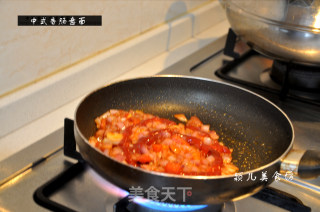 中式香肠意面的做法步骤：16