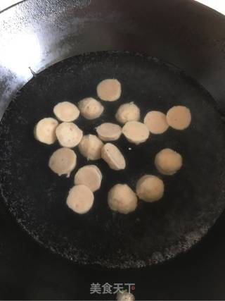 紫菜大虾丸子汤的做法步骤：2
