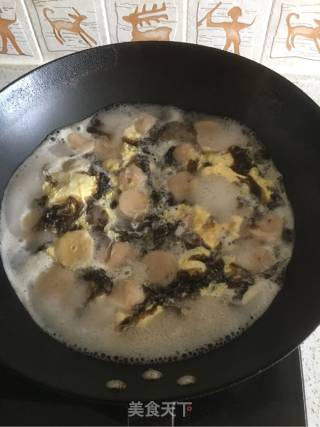紫菜大虾丸子汤的做法步骤：5