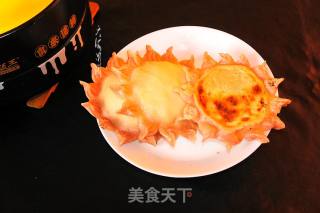 烫面双色太阳花水煎馅饼的做法步骤：12