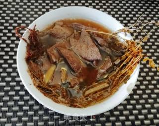 叶下珠猪肝汤的做法步骤：4