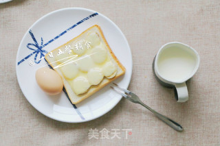 奶酪香蕉吐司的做法步骤：3