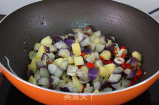 风味地三鲜的做法步骤：8