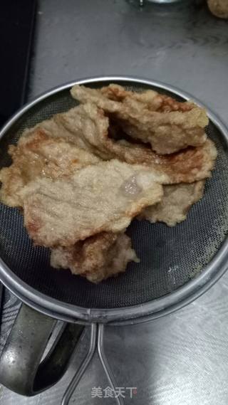 传统锅包肉的做法步骤：6