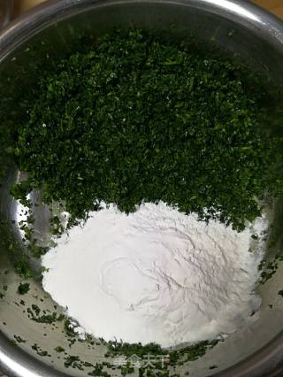 菠菜团子的做法步骤：3