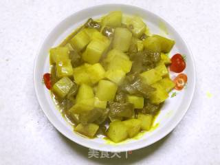 咖喱萝卜牛肉的做法步骤：4